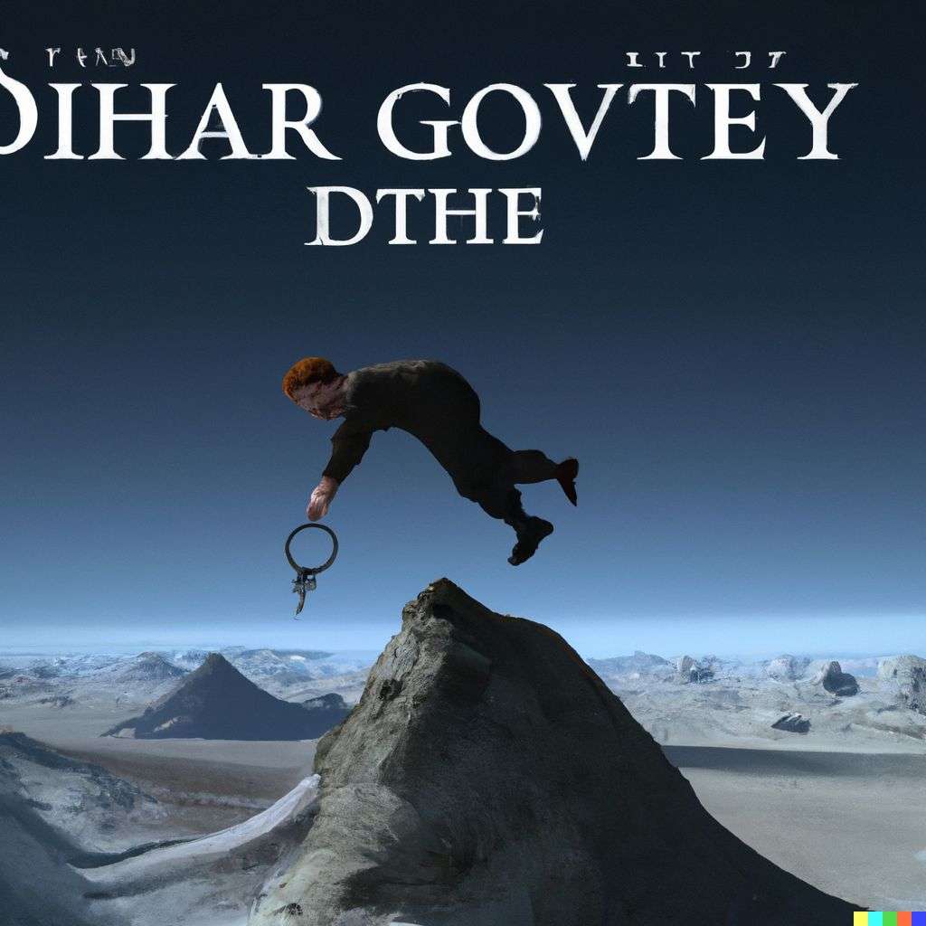the discovery of gravity, screenshot from Game of Thrones